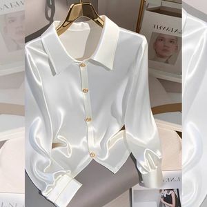 Damen-Langarmshirt im leichten Luxus-Stil mit elegantem Oberteil – Modisch - Product Image 5