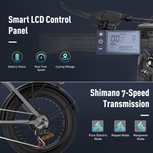 Bicicleta Eléctrica Plegable Urbana Koolux con Llantas Anchas, Aluminio, Almacén en EE. UU., Venta al por Mayor, 20 Pulgadas, 750w, 48v, 14ah, Modelo KL6M - Product Image 3