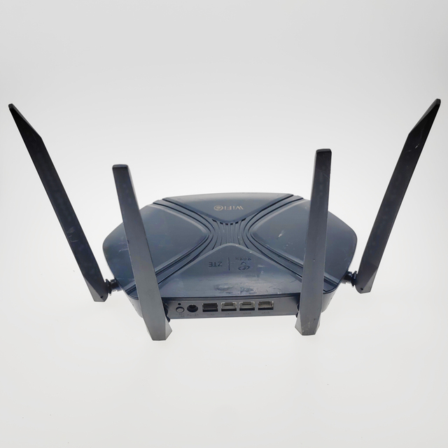 Used ZTE ZXHN E1600 WiFi6 AX1800M 2.4G&5G Wireless Router Gigabit Ethernet Port Chinese Operation Interface