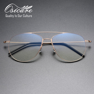 <span class=keywords><strong>Lunettes</strong></span> de haute qualité à double pont, design optique pur, <span class=keywords><strong>lunettes</strong></span> de luxe Oled, <span class=keywords><strong>lunettes</strong></span> françaises 2026, montures de <span class=keywords><strong>lunettes</strong></span> en titane - Product Image 2