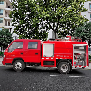 Dongfeng Sinotruk HOWO 4x2中古消防車耐久性ディーゼル燃料5001-7000Lタンク都市水救助およびスプレーミッション用 - Product Image 2