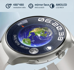 แกดเจ็ตอิเล็กทรอนิกส์ใหม่ นาฬิกาสมาร์ทวอทช์ 2025 นาฬิกาอัจฉริยะ สำหรับผู้ชาย กันน้ำ รองรับ <span class=keywords><strong>Apple</strong></span> และ Samsung - Product Image 3