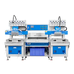 12 Color Automatic Dripping Machine PVC Rubber Label Making Machine with Silicone Baking Oven