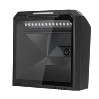 Lector de Códigos de Barras de Escritorio Syble XB-8808G, Escáner de Códigos de Barras 1D 2D QR Manos Libres para Sistemas POS y Comercio Minorista