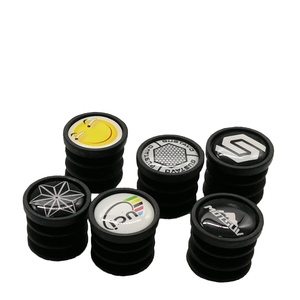 IRONDONKEY Embouts de Guidon <span class=keywords><strong>VTT</strong></span> Style Drapeau avec Cristal, Motif Créatif, Logo de Marque Personnalisé - Product Image 1