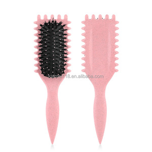 Q101 <span class=keywords><strong>Peine</strong></span> de plástico con cojín de aire <span class=keywords><strong>para</strong></span> moldear, masajear y dar volumen al cabello, ideal <span class=keywords><strong>para</strong></span> viajes y uso en salones - Product Image 2