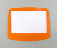 Accessoires de console de jeu multicolores, remplacement de la coque extérieure de l'écran pour GameBoy Advance, protection d'écran en plastique