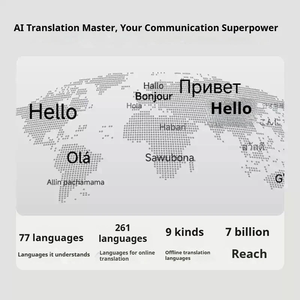 Lentes Inteligentes Inmo Go 3 con IA, Traducción en Tiempo Real y Sin Conexión, Dispositivo de Viaje Multilingüe, Sin Carga, Bidireccional en Tiempo Real - Product Image 3