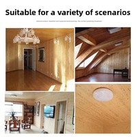 Panneaux à clipser sans peinture en bois de cèdre massif pour intérieur, balcon, plafond, revêtement mural, planches de sauna, surface