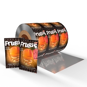 Cấp thực phẩm PE nhựa nhiều lớp gói đóng gói cuộn phim tùy chỉnh in Snack <span class=keywords><strong>Biscuit</strong></span> nhôm mềm độ ẩm bằng chứng công nghiệp - Product Image 1