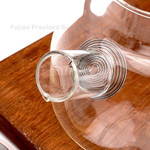 Tetera de bambú de cristal, fácil de limpiar, <span class=keywords><strong>2022</strong></span> ml, 500ml, 800ml, el mejor precio, 1000 - Product Image 4