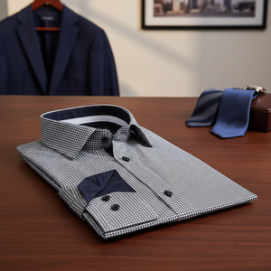 Chemise habillée noire Chemise de haute qualité Chemise homme - Product Image 3