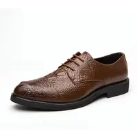 Chaussures de marque de luxe pour hommes, 2021, chaussures de haute qualité, en cuir de crocodile, pure italien, marque de qualité supérieure