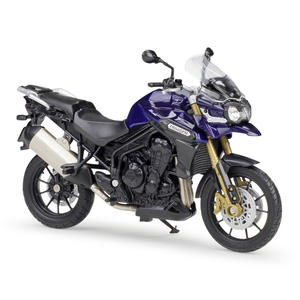 Modèle de <span class=keywords><strong>moto</strong></span> en alliage moulé sous pression, Welly <span class=keywords><strong>TRIUMPH</strong></span> Tiger Explorer 1:18 - Product Image 1