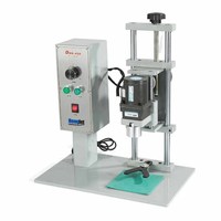HengLet DDX-450 semi-automatique bocal en verre bouteille capsulage machine électrique manuel baril d'huile peut capsuleuse