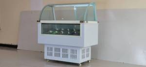 Congelatore Espositore per Gelati WSD WSD-288 Commerciale Monotemperatura a Raffreddamento Statico, Attrezzatura di Refrigerazione in Vetro 300L Scorrevole - Product Image 6