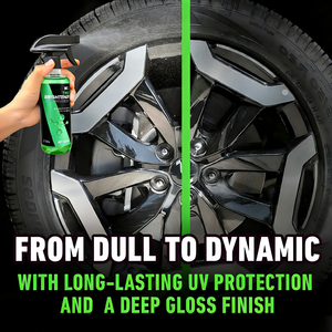 Spray Abrillantador de Neumáticos de 500 ml, Alto Brillo, Larga Duración, Protección UV, Secado Rápido, pH Neutro, Sin Enjuague, Acondicionador de Neumáticos para Automóviles, 5 Años de Duración - Product Image 3