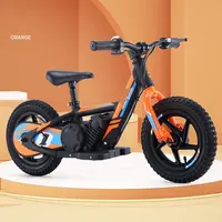 Bicicleta Eléctrica recargable para niños, bici con tacones de 2 W, 180w, 24v, 12 pulgadas, 2021