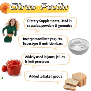 Poudre de pectine d'agrumes modifiée à petites molécules, qualité alimentaire supérieure, poudre de pectine d'agrumes MCP - Product Image 4