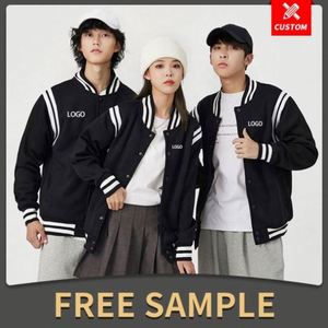 Wholesale Sports Casual Letter Basketball Bomber College Leather Men <b>Jackets</b> Baseball <b>Jacket</b> for Men - Product Image 2