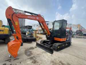 Escavatore <span class=keywords><strong>HITACHI</strong></span> ZX55USR da 5 Tonnellate Usato Pronto all'Uso, Macchina da Scavo Economica di Seconda Mano per Sviluppo del Terreno - Product Image 6