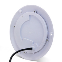 Lumière de piscine murale à double commande AC/DC12V, étanche IP68, en PC, remplie de résine, LED dimmable 18W-41W