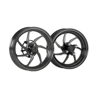 Roue en alliage d'aluminium forgé CNC, nouvelle, 12 pouces, légère, pour moto 125cc, 2014-2025