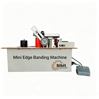 Machine à chantourner les bords Sibit Mini pour la production de meubles en contreplaqué et panneaux MDF, chantourneuse portable pour bois PVC 220V 1.2kW, vente en gros