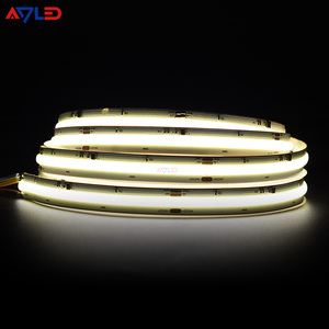 Digital White DC24V 13W 420Chips COB Addressable <b>Strip</b> Flowing Watering COB <b>Strip</b> Light - Product Image 1