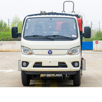 Camion à ordures électrique compacteur Foton 4x2 de 5,8 mètres cubes, directement de l'usine, petit compacteur de déchets électrique pour le nettoyage des parcs
