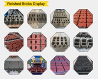 Machine automatique de moulage de briques en ciment QT4-15C, équipement de fabrication de blocs à haute efficacité pour briqueterie