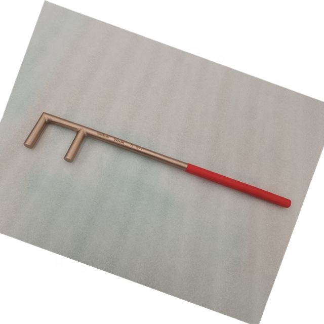 Herramientas antichispas Llave de rueda de válvula tipo F de bronce de aluminio 30*200mm