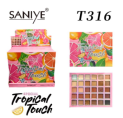 ซานิเย อายแชโดว์ พาเลทท์ T316 มัลติคัลเลอร์ ชิมเมอร์ เมคอัพ ฟอร์ อายส์ คัลเลอร์ฟูล พาเลทท์ - Product Image 1