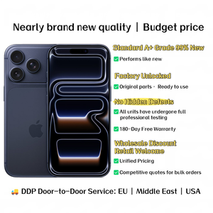 ขายส่ง iPhone 17 Pro สมาร์ท<span class=keywords><strong>โฟน</strong></span>256GB บลูไทเทเนียม5G A19 Pro Super Retina XDR Dynamic Island โรงงานขายส่ง - Product Image 6
