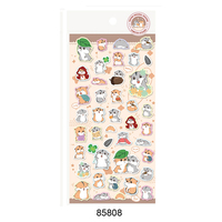 Nekoni Animaux Autocollants PVC Vinyle Autocollant imperméable Kawaii Autocollant Décalques Décoratifs Faits Sur Commande Adhésifs Autocollants pour Autocollants Feuille