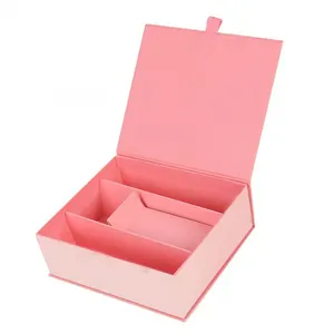 Wholesale Custom Packaging Elegant Cosmetic Box Magnetic Paper Gift Box For Skincare Packaging