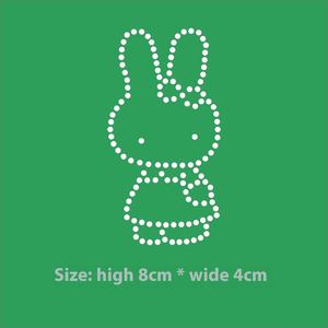 Modèle de <span class=keywords><strong>dessin</strong></span> de moule de petit animal pour les strass Hotfix Modèle en verre 3D <span class=keywords><strong>facile</strong></span> à utiliser pour les vêtements pour enfants Taille 14mm - Product Image 3