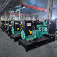 Groupe électrogène diesel DCEC Cummins 6 cylindres 6BTA5.9-G2 100KW 125KVA avec alternateur, moteur 440V, cylindrée 5.9L