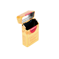 Boîte d'emballage métallique personnalisée, petite boîte en métal avec charnière, boîte en étain pour bonbons du Nouvel An, boîte métallique pour menthe