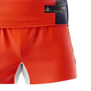 Ensemble d'uniformes d'entraînement respirants à manches courtes Design Chemise de sport de rugby pour homme - Product Image 6