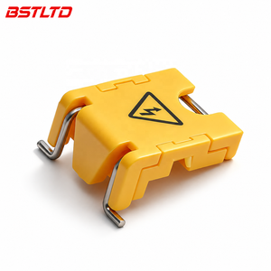 MCB Circuit Breaker Lockout Miniature Locking Device Grip <strong>Tight</strong> Pin-out Electrical Safety LOTO <strong>Lock</strong> with Key CE - Product Image 1