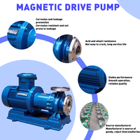 Pompe centrifuge anti-fuite et anti-corrosion pour le transfert de liquides chimiques corrosifs dans les usines chimiques