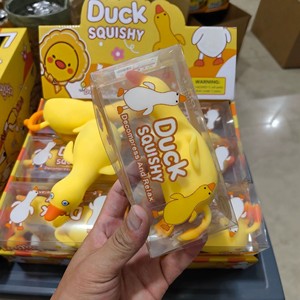 Nouveau Jouet Squishy en forme <span class=keywords><strong>de</strong></span> petit <span class=keywords><strong>canard</strong></span> jaune, bloc <span class=keywords><strong>de</strong></span> construction fait main, jouet à presser avec son craquant - Product Image 5