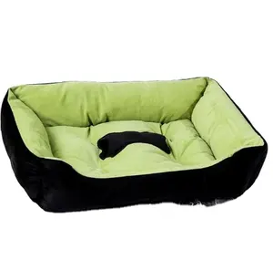 Pet Large Dog Bed Warm House Candy-colored Square Nest Pet Kennel For Small Medium Large Dogs Cat Puppy Plus Size Dog Baskets