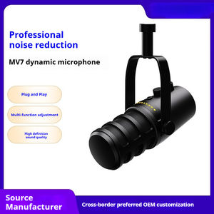 Micrófono dinámico móvil <span class=keywords><strong>MV7</strong></span> con cable USB/XLR para ordenador, teléfono móvil, grabación en vivo, juegos de canciones K con micrófono profesional - Product Image 5