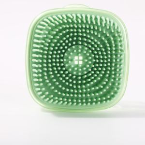 Customizable Waterproof Oval Shower Hairbrush &amp; Comb For Convenient Haircare In The Shower With Straightening Feature - Product Image 2