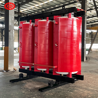 Transformateur de type sec 50/60Hz triphasé 5500 kVA, tensions d'entrée 35 kV, sorties 415 V/480 V, IEC60076