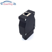 Adaptador OBD para todos los BMW E-Net, interfaz Ethernet a OBD2, cable conector de interfaz de codificación ICOM para diagnóstico.