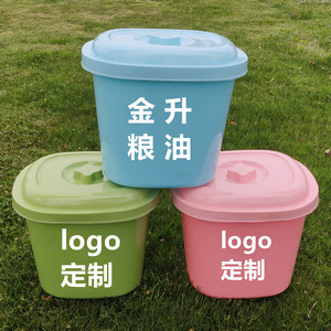 กล่องเก็บข้าวทรงสี่เหลี่ยมผืนผ้า ฝาปิดแบบผสมสี สำหรับใช้ในครัวเรือน - Product Image 2