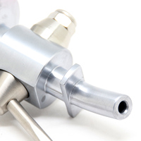 Válvula de Muestreo Tri-Clamp SS304 con Dispositivo Desespumante, Válvula de Muestreo de Acero Inoxidable de Grado Sanitario para Cerveza, Válvula Sanitaria de 1.5 Pulgadas
